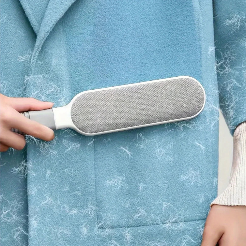 Bye-Bye Pet Hair! Double-Sided Lint Brush