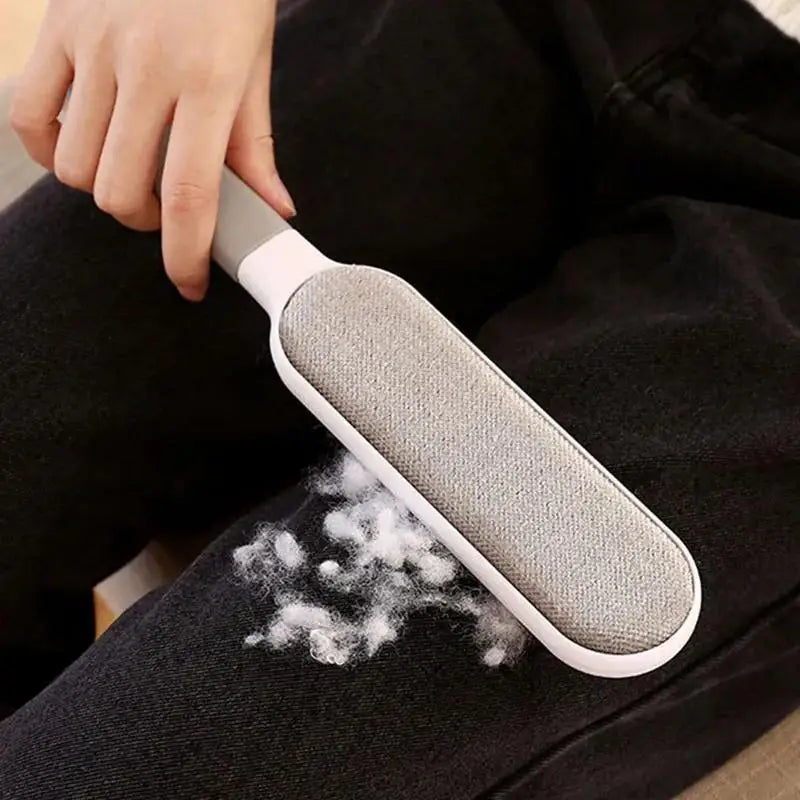 Bye-Bye Pet Hair! Double-Sided Lint Brush